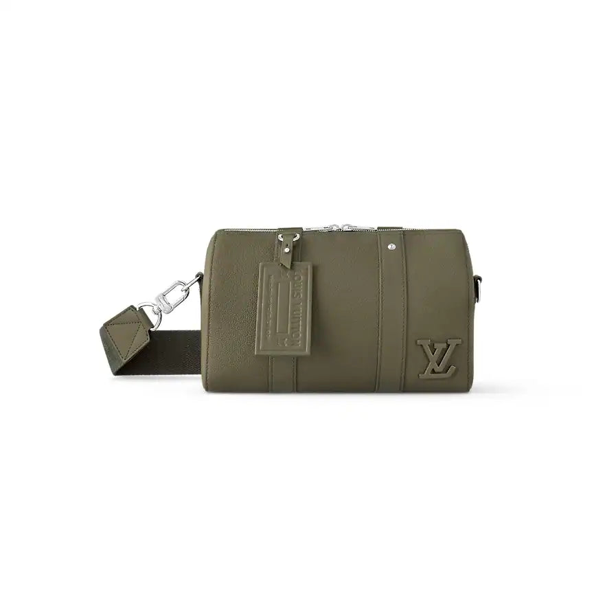 LV City Keepall Aerogram Duffle Bag - Green