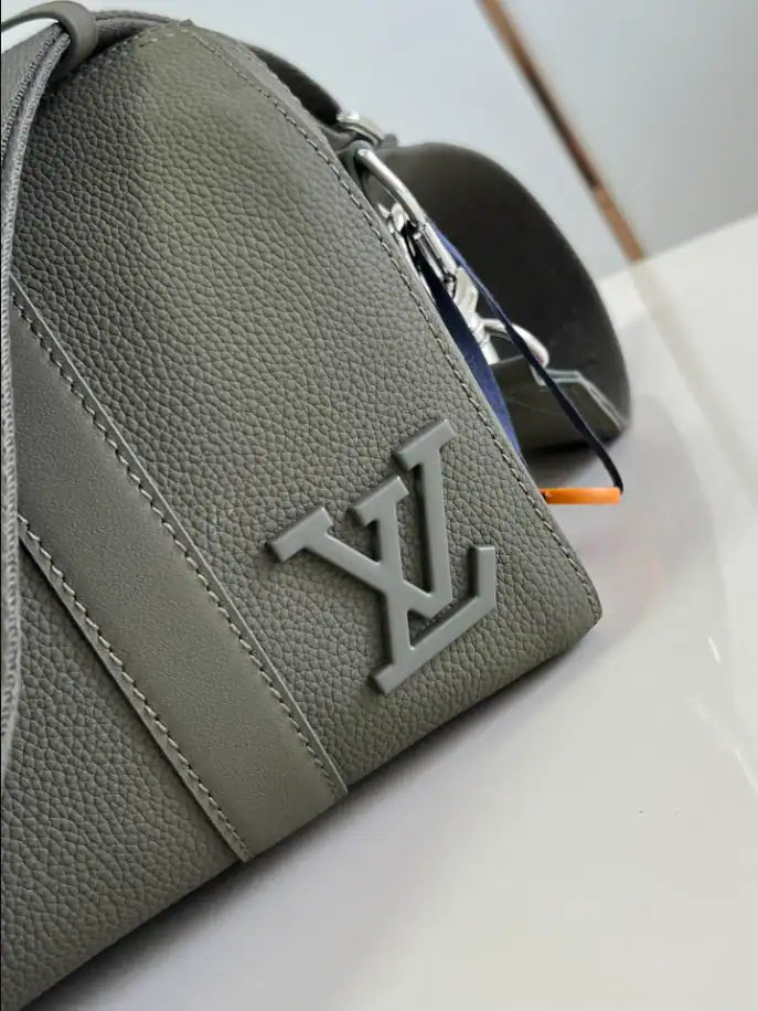 LV City Keepall Aerogram Duffle Bag - Green