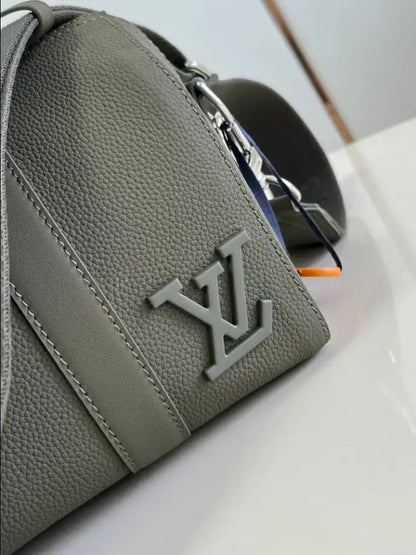 LV City Keepall Aerogram Duffle Bag - Green