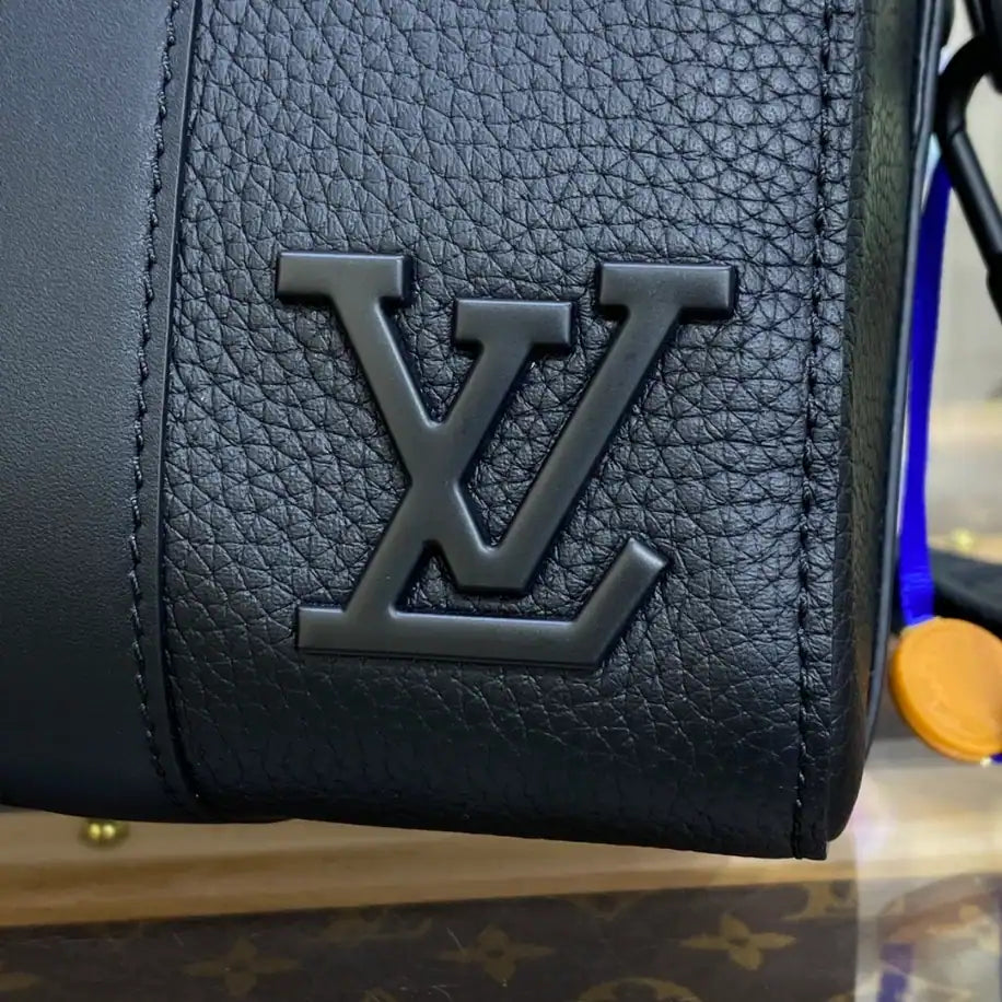 LV City Keepall Aerogram Duffle Bag - Black