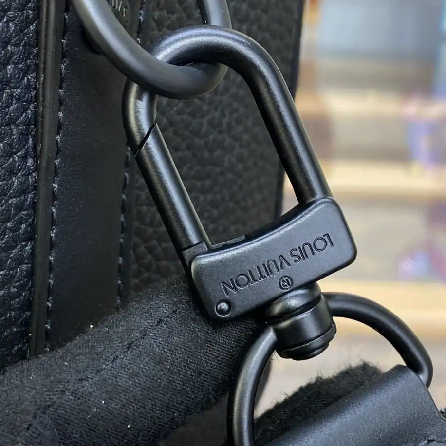 LV City Keepall Aerogram Duffle Bag - Black
