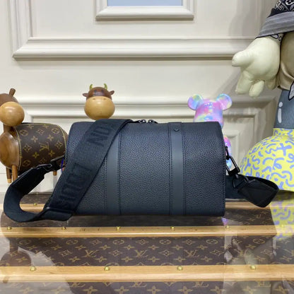LV City Keepall Aerogram Duffle Bag - Black