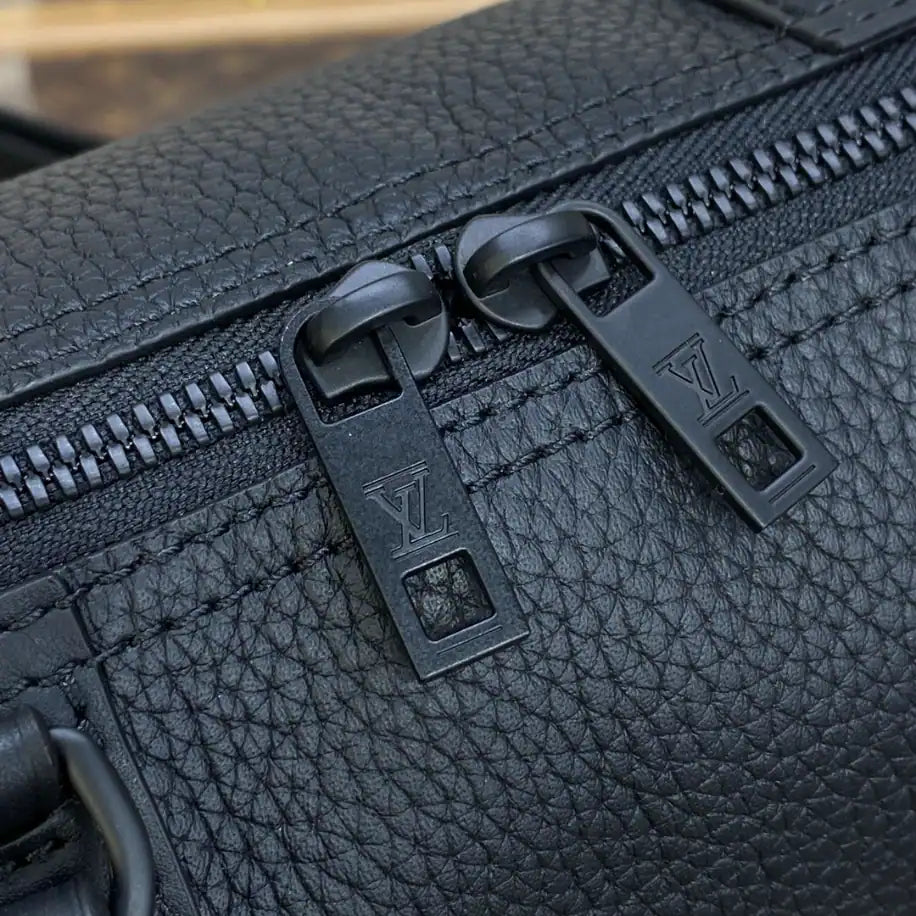 LV City Keepall Aerogram Duffle Bag - Black