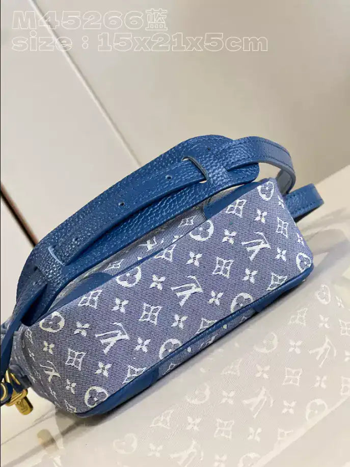 LV Danube Crossbody Bag - Blue