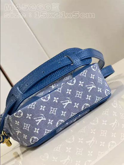 LV Danube Crossbody Bag - Blue