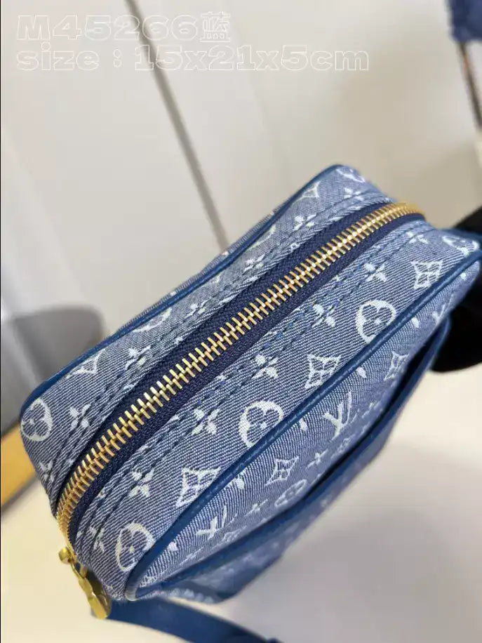 LV Danube Crossbody Bag - Blue