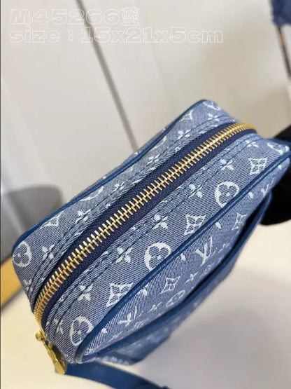 LV Danube Crossbody Bag - Blue