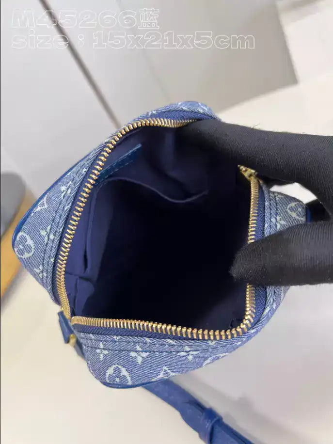 LV Danube Crossbody Bag - Blue