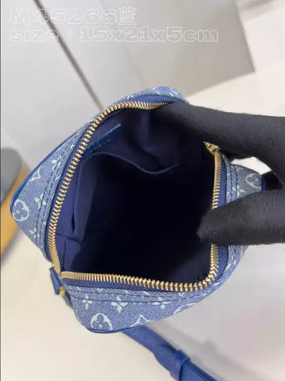 LV Danube Crossbody Bag - Blue