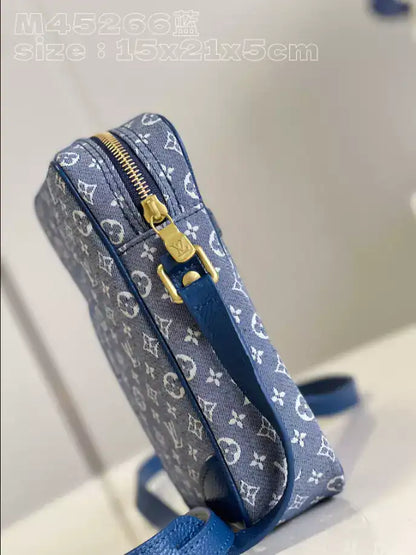 LV Danube Crossbody Bag - Blue