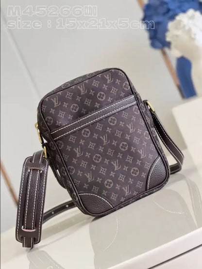 LV Danube Crossbody Bag - Burgundy