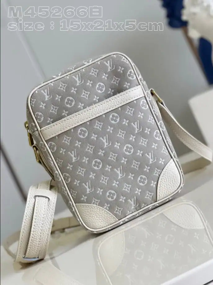 LV Danube Crossbody Bag - Grey