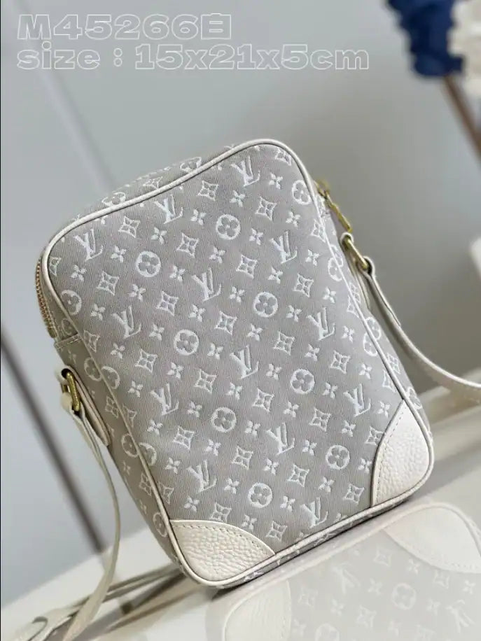 LV Danube Crossbody Bag - Grey
