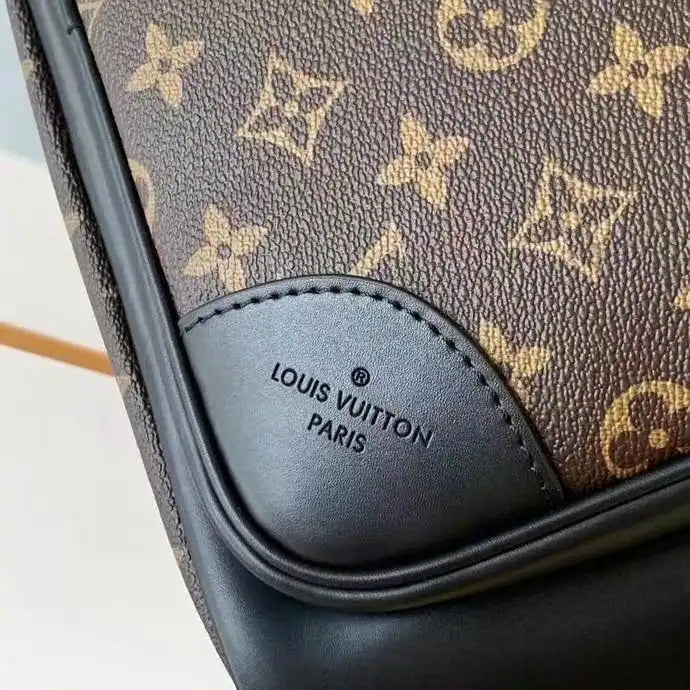 LV Dean Monogram Backpack - Brown