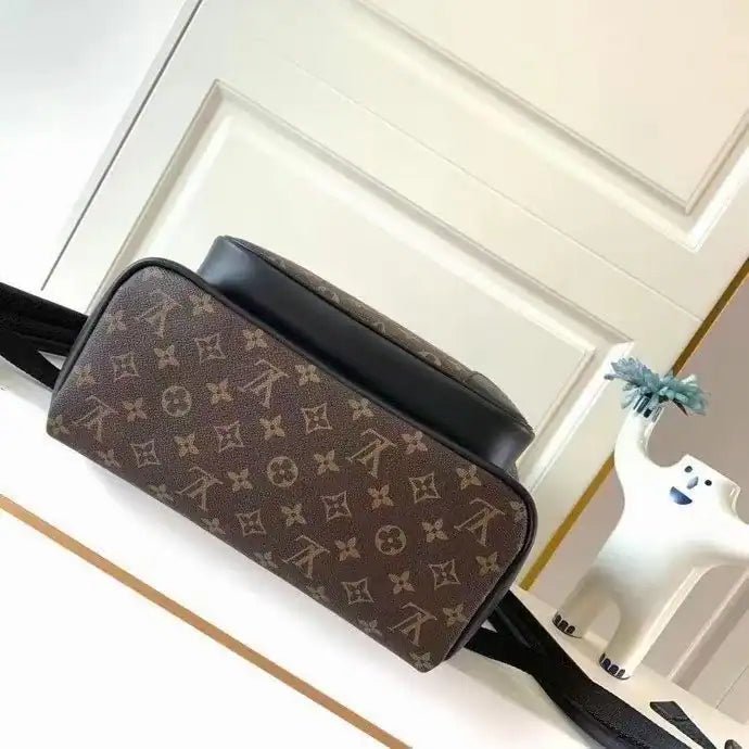 LV Dean Monogram Backpack - Brown