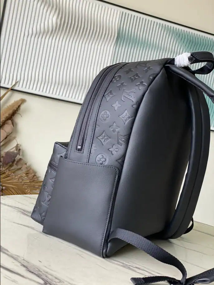 LV Discovery Monogram Backpack - Black