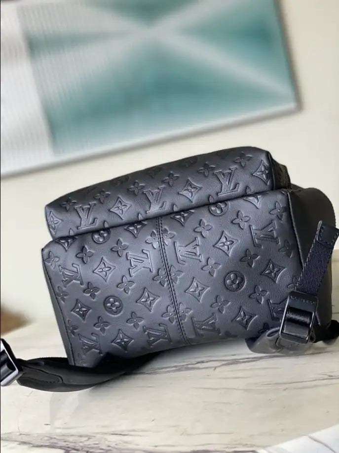 LV Discovery Monogram Backpack - Black