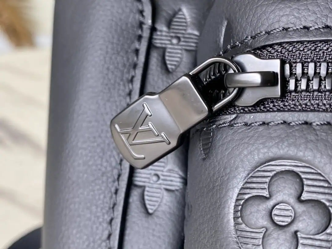 LV Discovery Monogram Backpack - Black