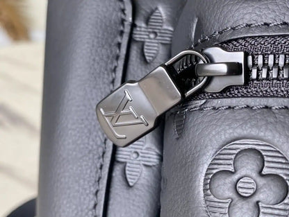 LV Discovery Monogram Backpack - Black