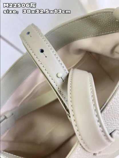 LV Fastline Tote Cowhide Leather Bag - Beige