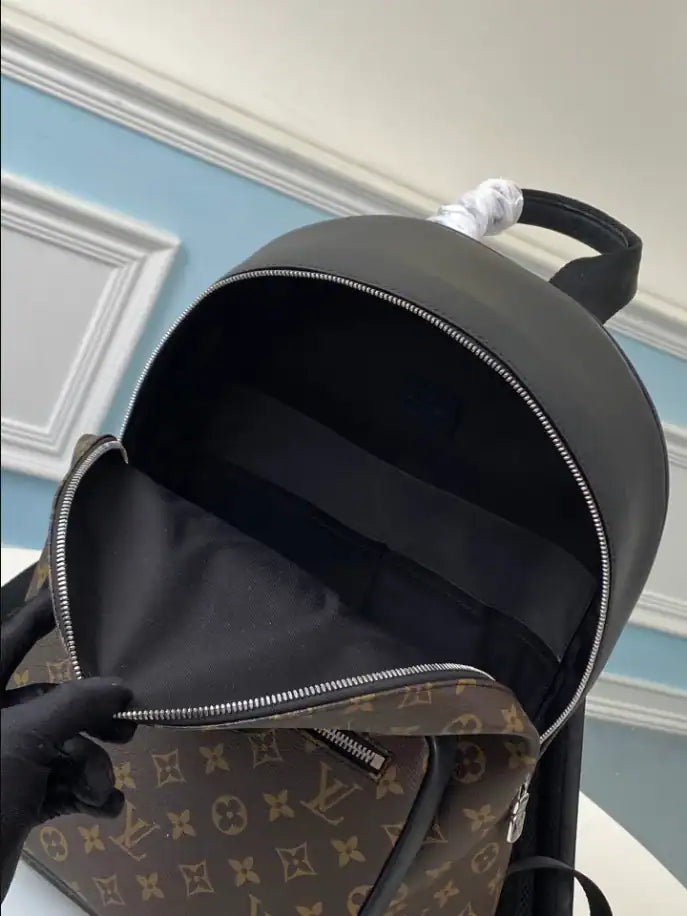 LV Josh Monogram Canvas  Backpack - Brown