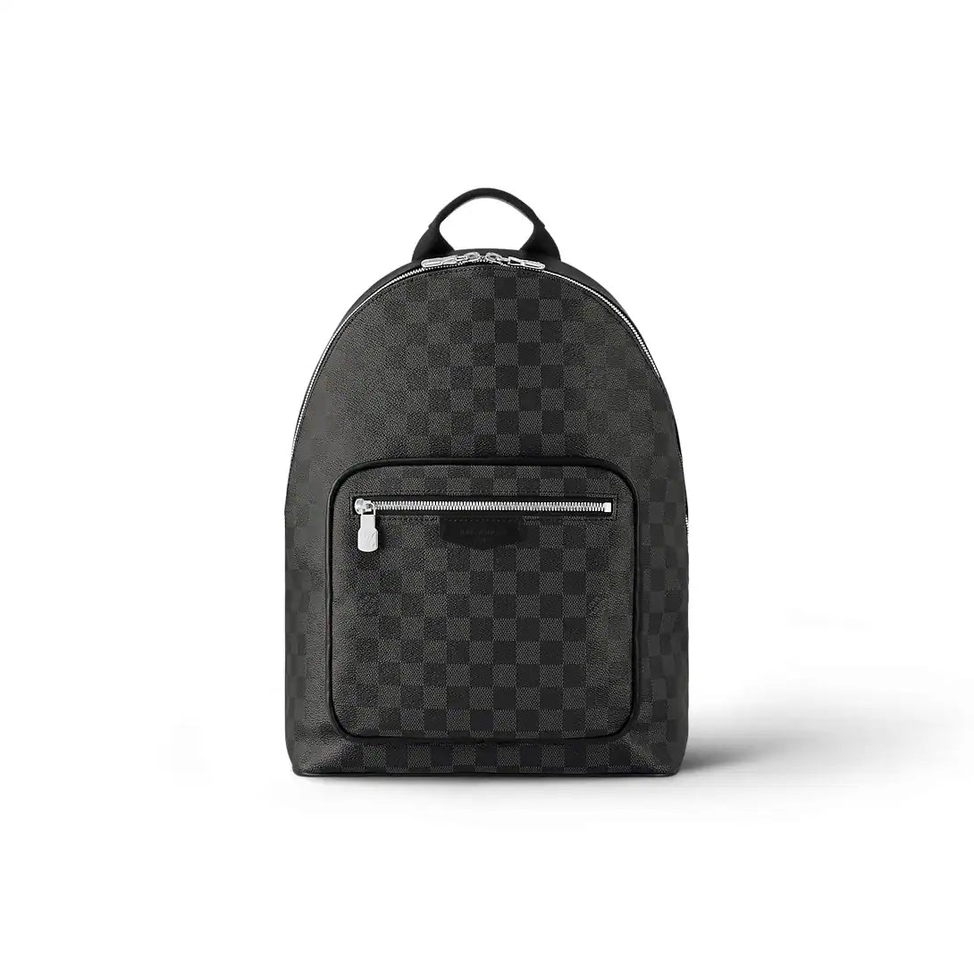 LV Josh Damier Canvas Backpack - Navy