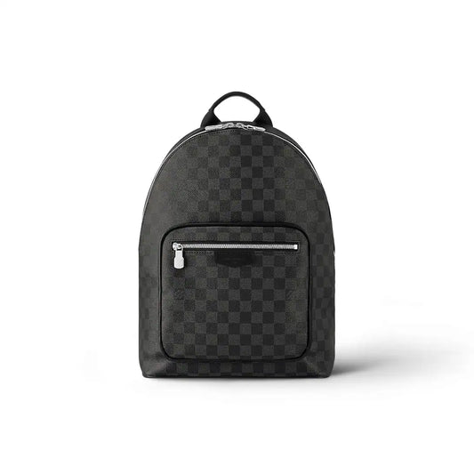 LV Josh Damier Canvas Backpack - Navy