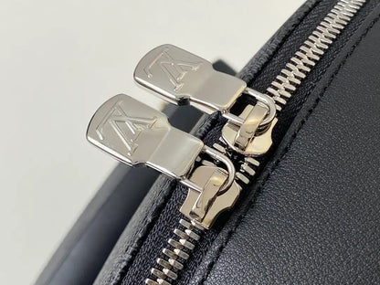 LV Josh Damier Canvas Backpack - Navy