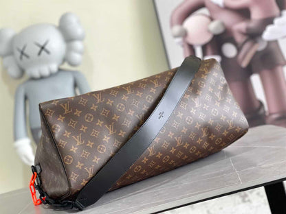 LV Keepall Monogram Duffle Bag - Brown