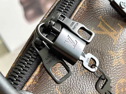 LV Keepall Monogram Duffle Bag - Brown
