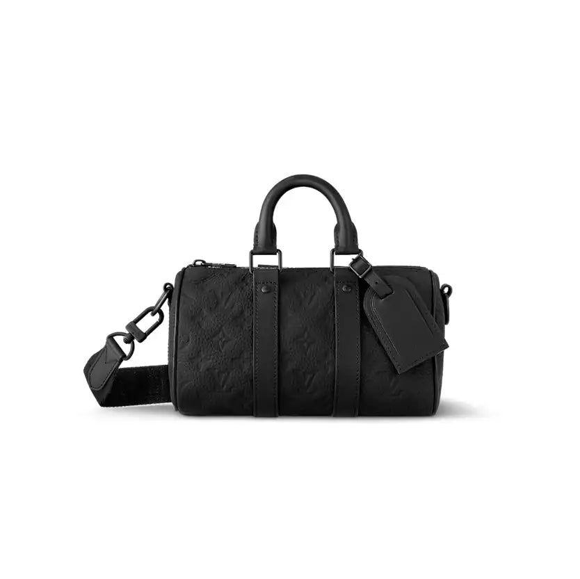 LV Keepall Bandouliere 25 Duffle Bag - Black