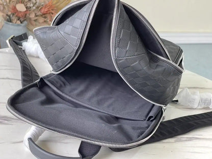LV Michael Campus Damier Backpack - Black