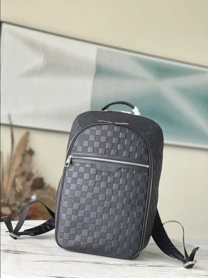 LV Michael Campus Damier Backpack - Black
