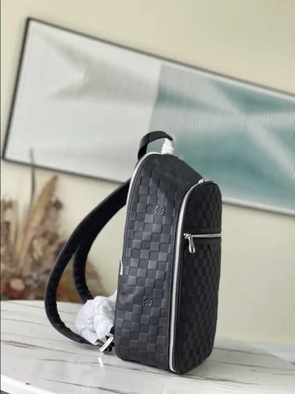 LV Michael Campus Damier Backpack - Black