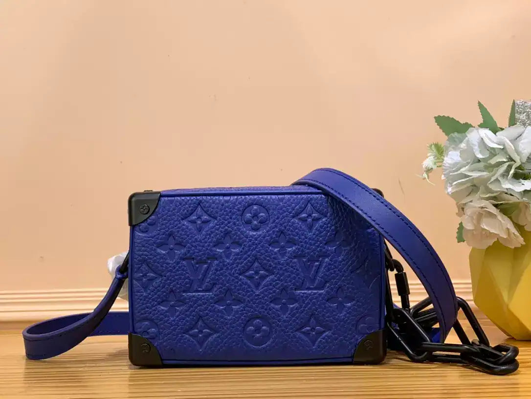 LV Mini Soft Trunk - Blue
