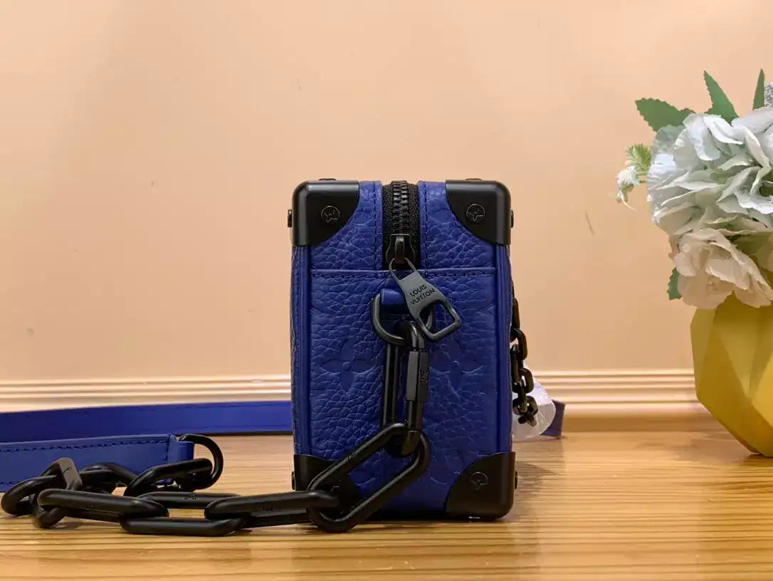 LV Mini Soft Trunk - Blue