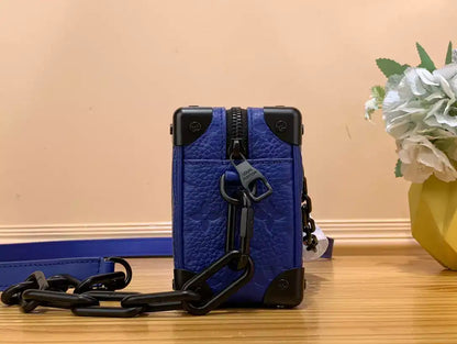 LV Mini Soft Trunk - Blue