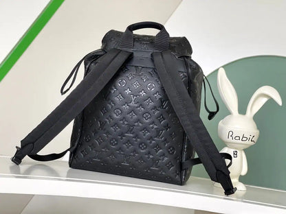 LV Montsouris Backpack - Black