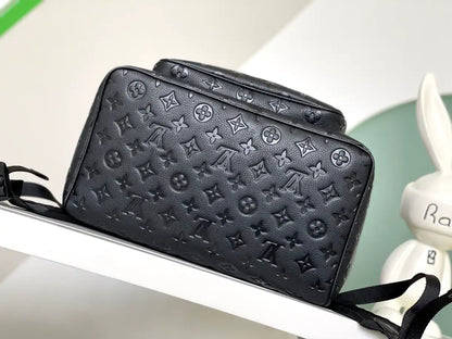 LV Montsouris Backpack - Black