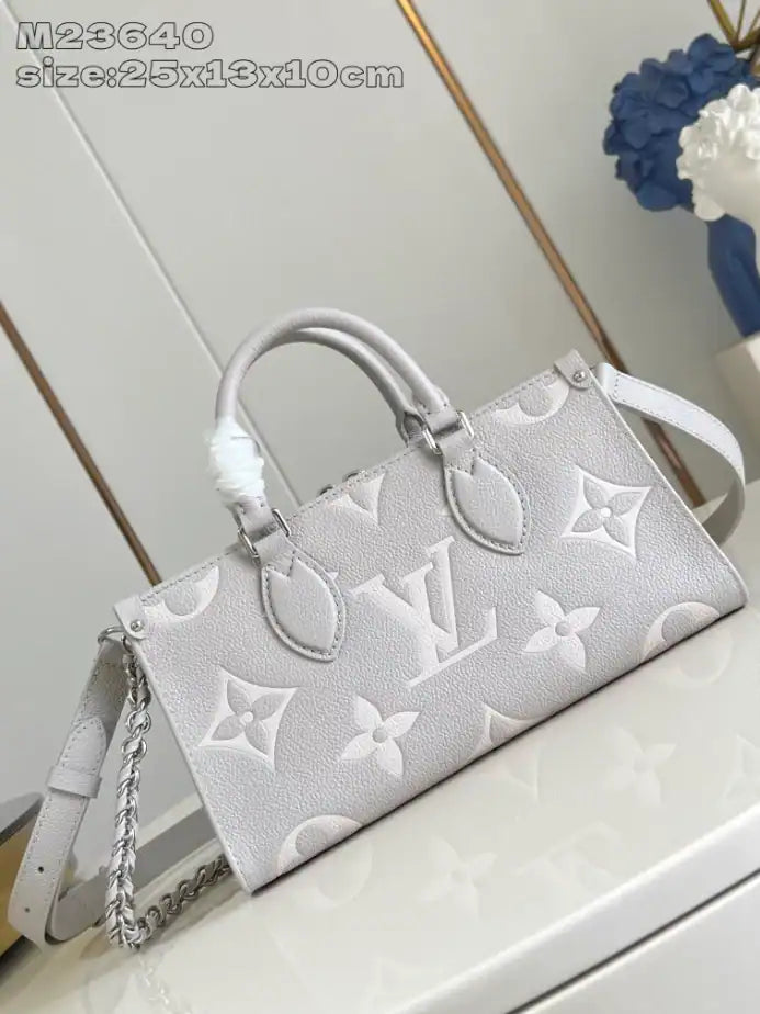 LV On The Go East West Bag - Grey