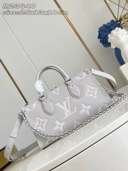 LV On The Go East West Bag - Grey
