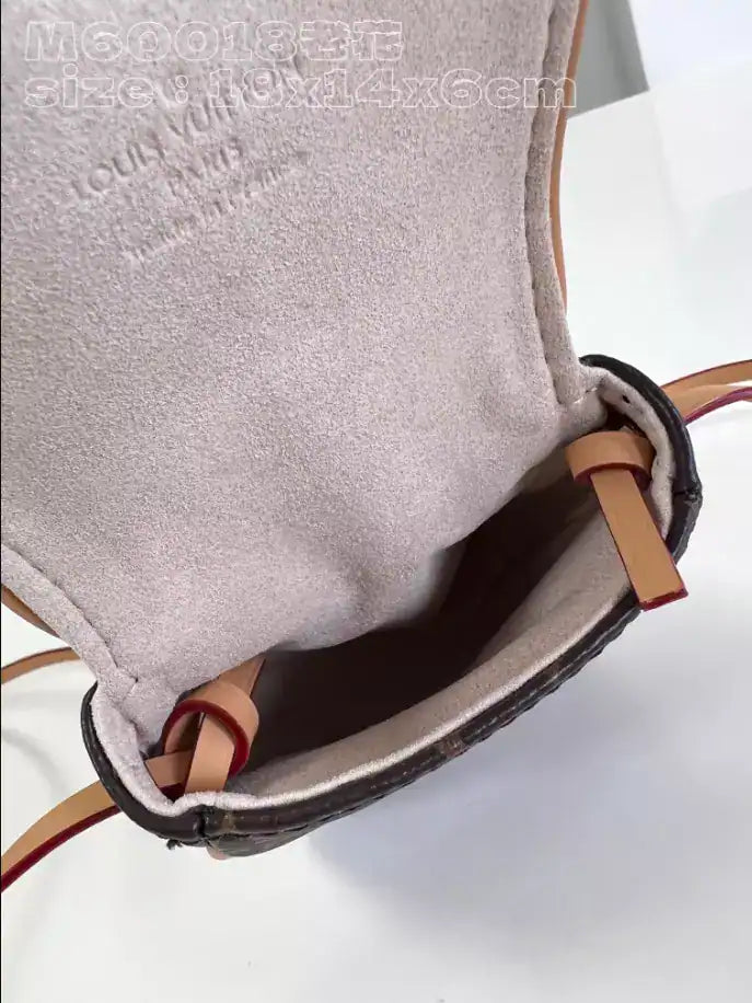 LV Pochette Cancun Pouch Shoulder Bag - Brown