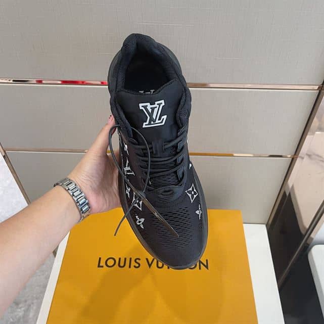 LV Show Up Sneakers - Black/White