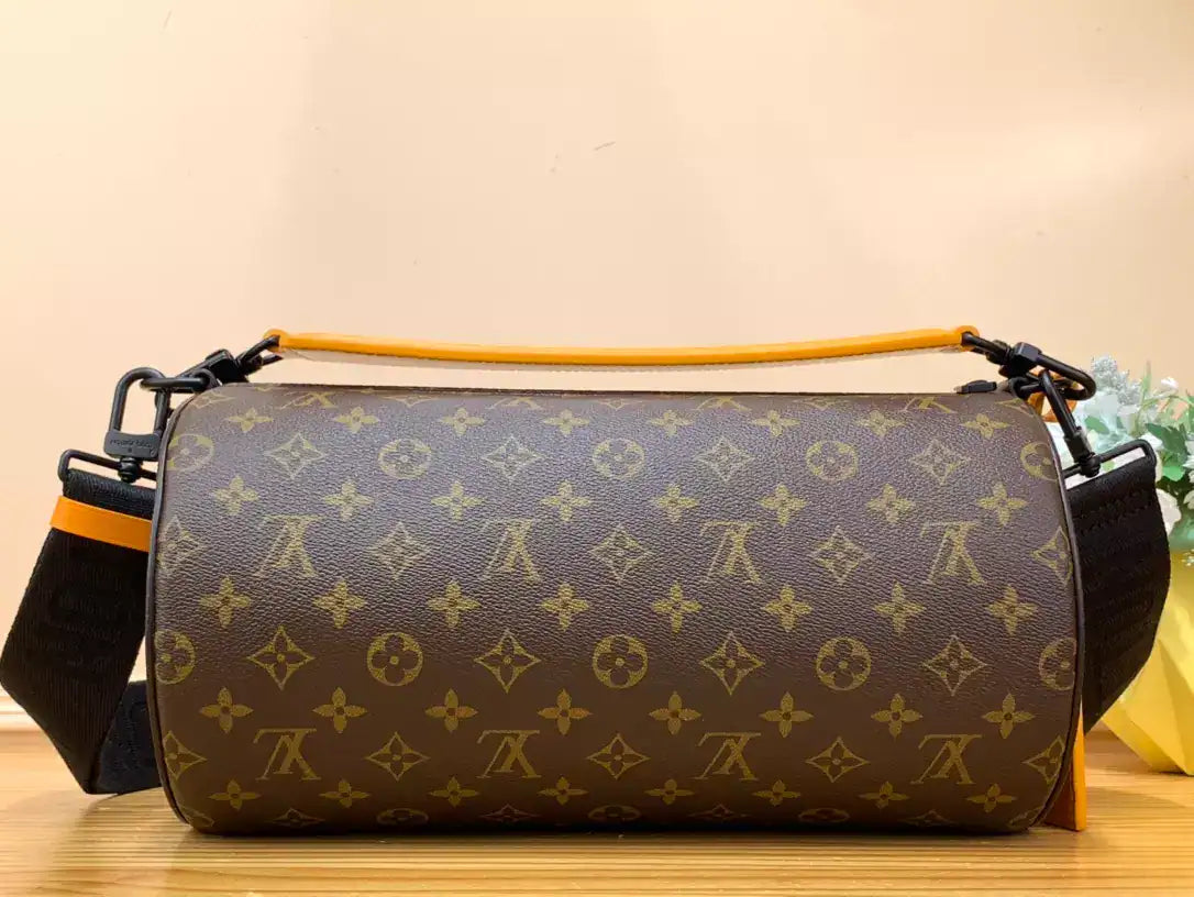 LV Soft Polochon Bag - Brown