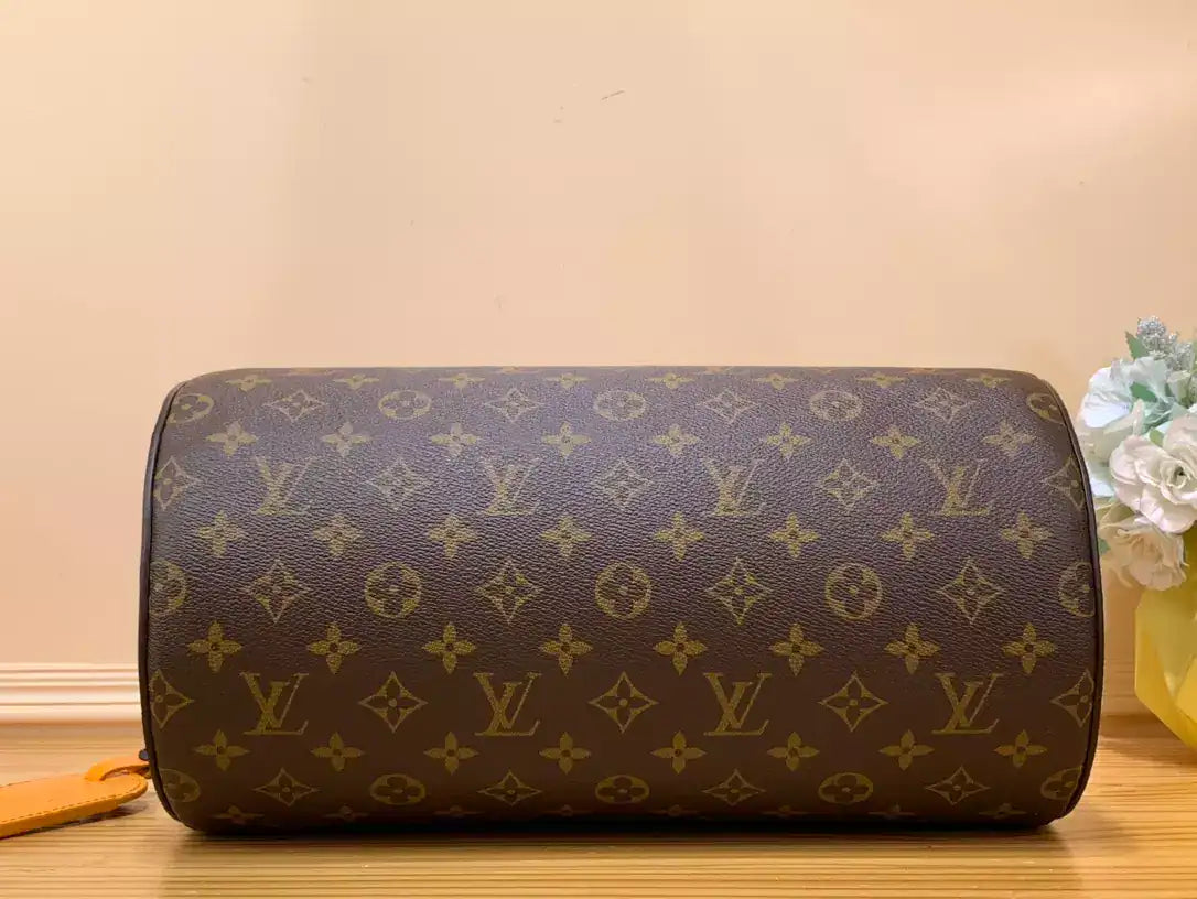 LV Soft Polochon Bag - Brown