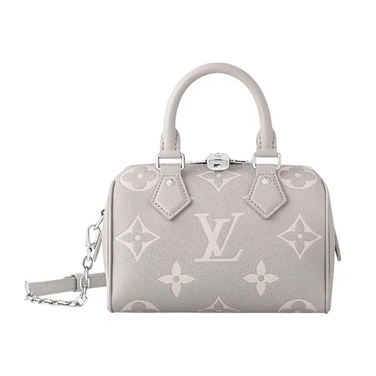 LV Speedy Bandouliere Bag - Grey
