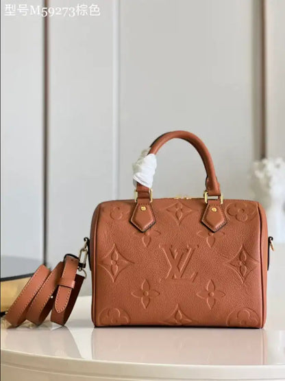 LV Speedy Bandouliere Bag - Orange