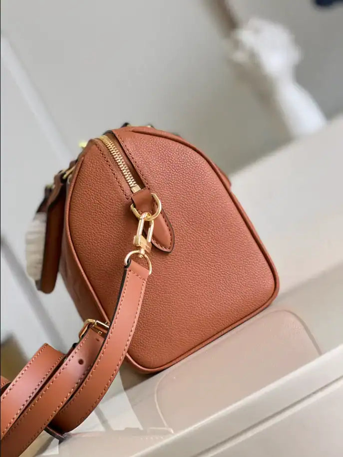 LV Speedy Bandouliere Bag - Orange