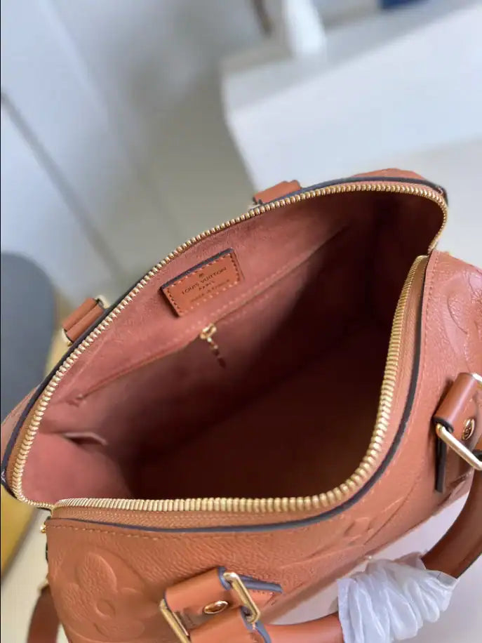LV Speedy Bandouliere Bag - Orange