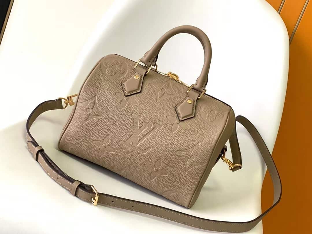 LV Speedy Bandouliere Bag - Beige